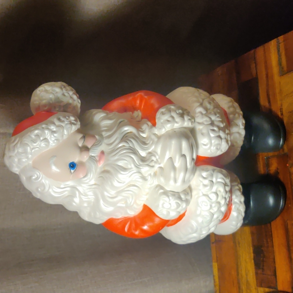Ceramic Bisque Santa Claus